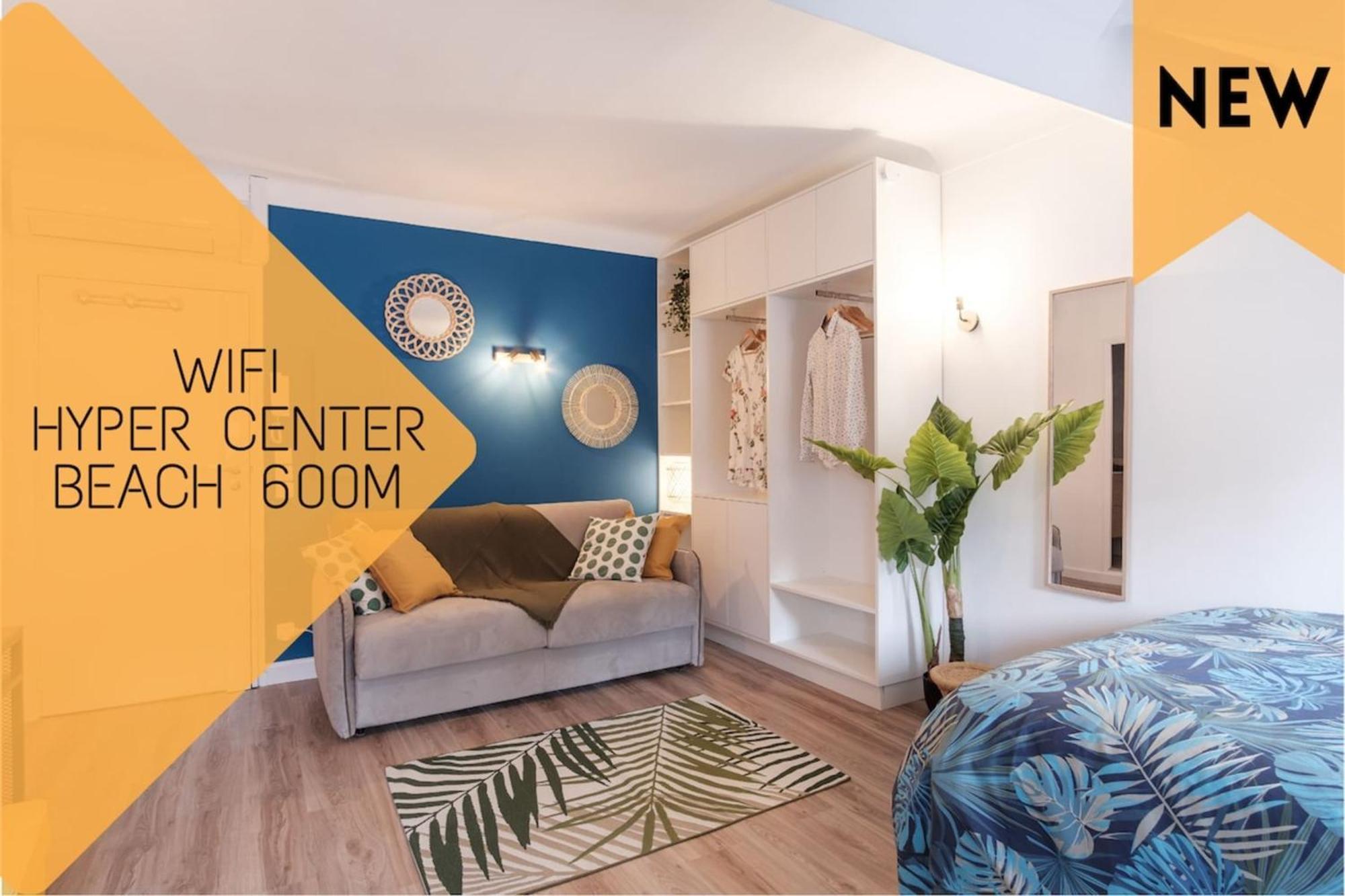 Le Carnot - Hypercentre - Cosy & Climatisation Apartment Cannes Exterior foto
